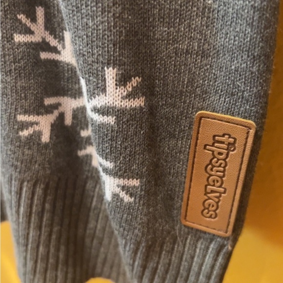 Tipsy Elves | Women’s Snowman Christmas Sweater Top Long Sleeve Size XSmall - Picture 3 of 5